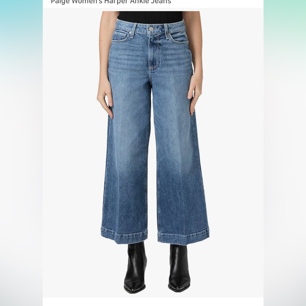 Paige Harper Ankle Jeans 27 - Picture 3 of 9